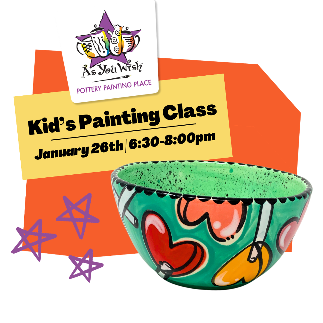 As You Wish Pottery - Kids Painting Class - Tempe Marketplace